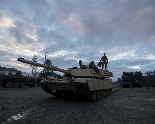Polen er klare til å trene med amerikanske stridsvogner