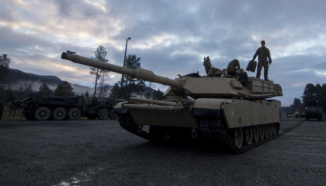En M1A1 Abrams stridsvogn under øvelse Trident Juncture i 2018. Nå har US Marine Corps startet prosessen med å utfase sine stridsvogner. En M1A1 Abrams stridsvogn under øvelse Trident Juncture i 2018. Nå har US Marine Corps startet prosessen med å utfase sine stridsvogner.