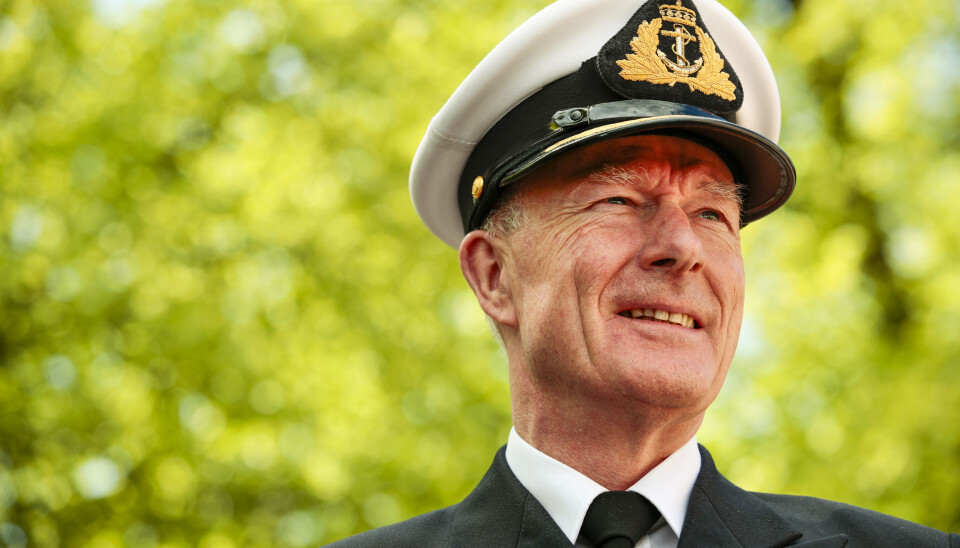 Forsvarssjef Haakon Bruun-Hanssen.