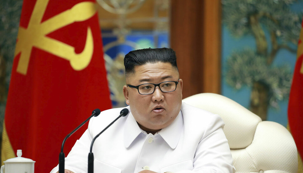 Nord-Koreas leder Kim Jong-un.
