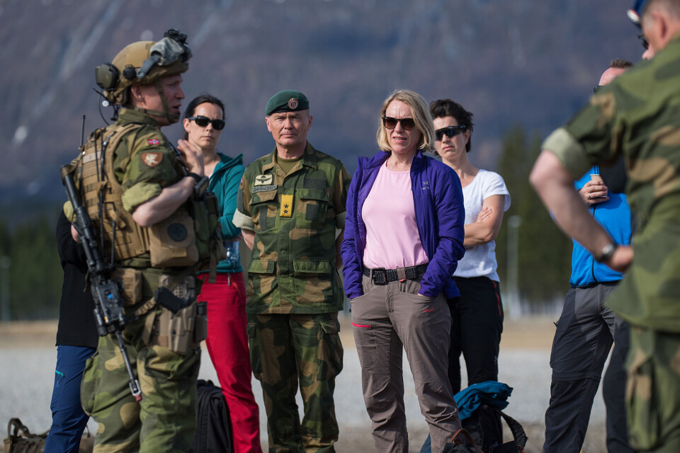 – Blir dette forslaget stående, er det et brudd på forliket, sier Anniken Huitfeldt. Foto: Ole-Sverre Haugli.