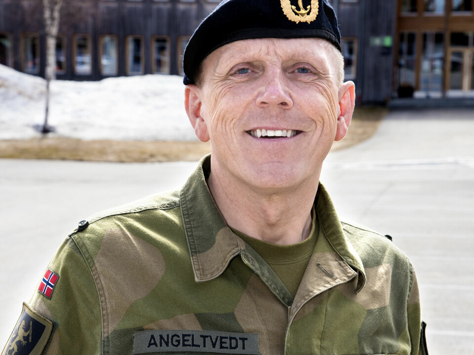 BESTILLINGSSJEF: Kommandørkaptein Ronny Angeltvedt i FLO. FOTO: FLO