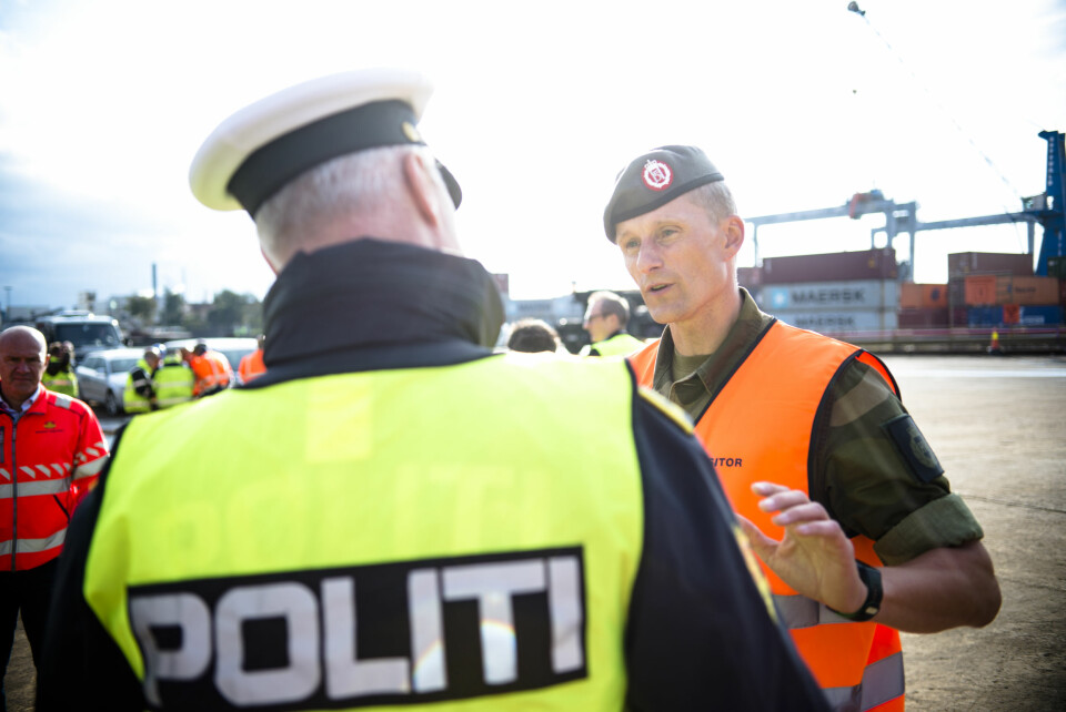 OSLOFJORD HEIMEVERNSDISTRIKT: Distriktssjef i HV01: Oberstløytnant Børge Gamst.