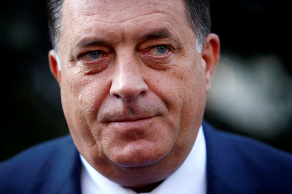 Han vil bli Bosnias president, men tror ikke på ett Bosnia