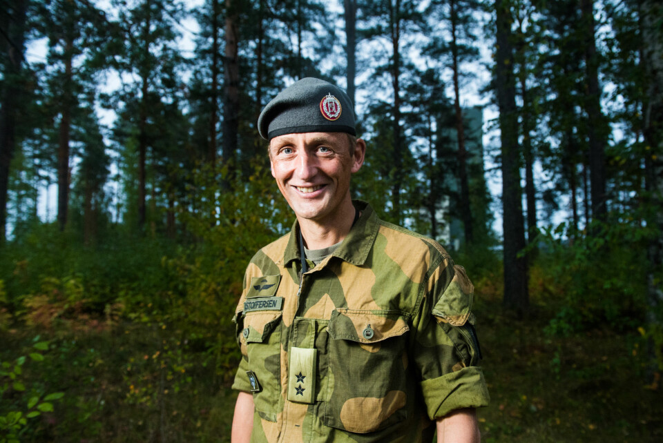 Flere kvinner: Generalmajor og sjef Heimevernet Eirik Kristoffersen ønsker flere kvinner inn i Heimevernet (Foto: Ylva Seiff Berge/Forsvarets forum).