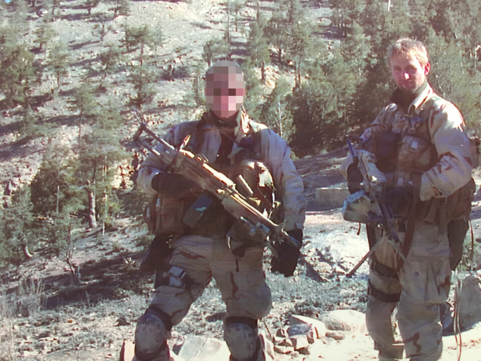 Det første oppdraget i Afghanistan i 2002. Foto: Privat.