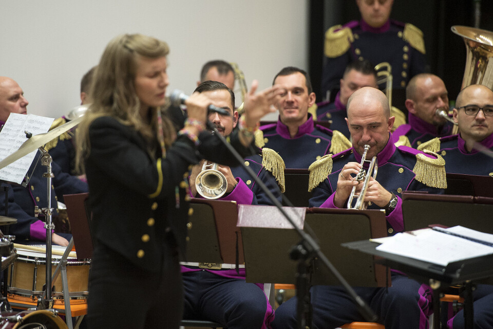 Den 23. oktober 2018 feiret NATOs Joint Warfare Centre (JWC) og lokalsamfunnet senterets 15-årsjubileum i Jåttåvågen i Stavanger. Foto: Carina Johansen.