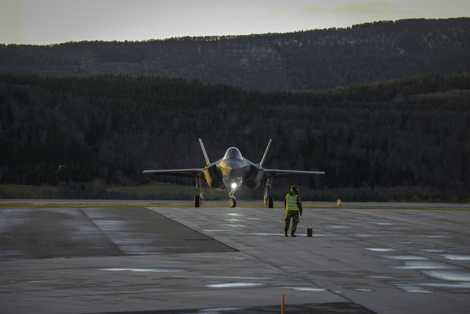Støtter forslag om å kaste Tyrkia ut av F-35-programmet
