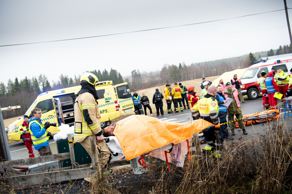 TOTALFORSVARET: Begrepet Totalforsvar har ligget i møllposen i et par tiår, men nå skal ordet skal fylles med nytt innhold som står i forhold til dagens trusselbilde. Foto: Ylva Seiff Berge