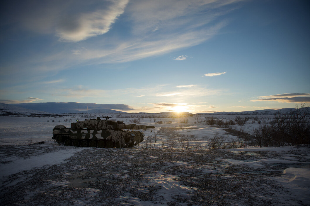 Satsing: Høyres Hårek Elvenes mener regjeringen kan vise til en rekordsatsing på Forsvaret. Satsing: Høyres Hårek Elvenes mener regjeringen kan vise til en rekordsatsing på Forsvaret.
