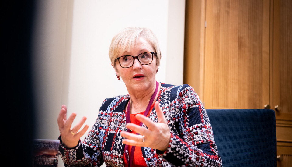 KRITISK: Liv Signe Navarsete (Sp) mener regjeringen burde lyttet mer til forsvarssjefen og Stortinget.