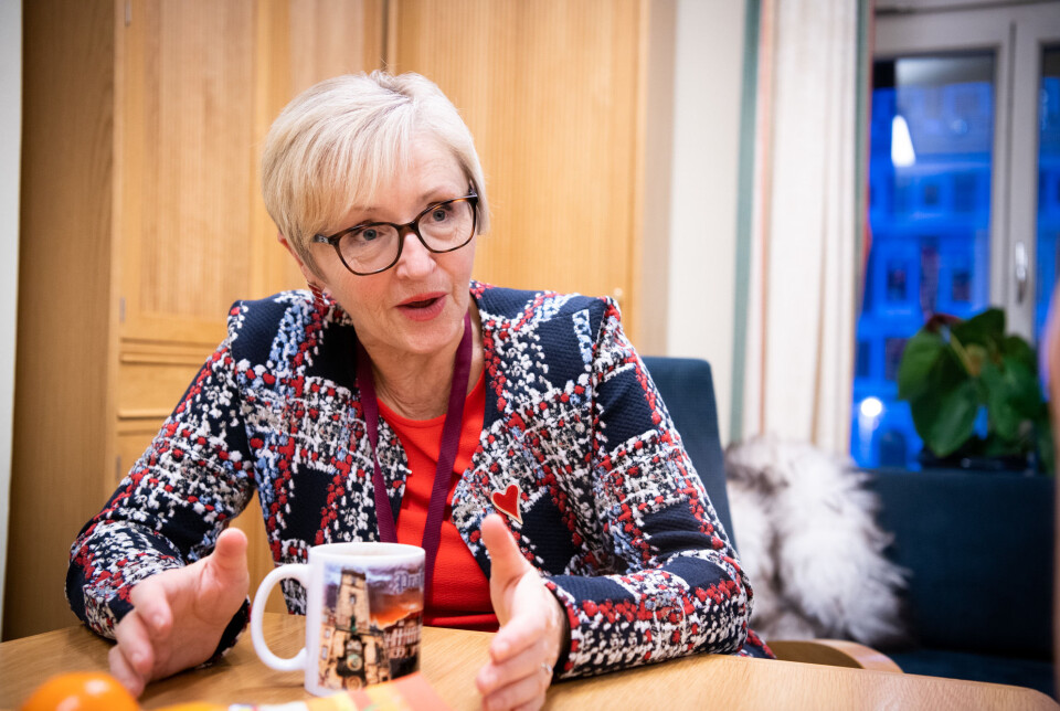 ERAFREN: Liv Signe Navarsete er en annen kandidat som kan være aktuell som ny forsvarsminister.
