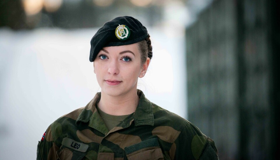 Elin Marie Leonhardsen i Panserbataljonen forteller at hun kjente seg igjen i flere av historiene om seksuell trakassering.