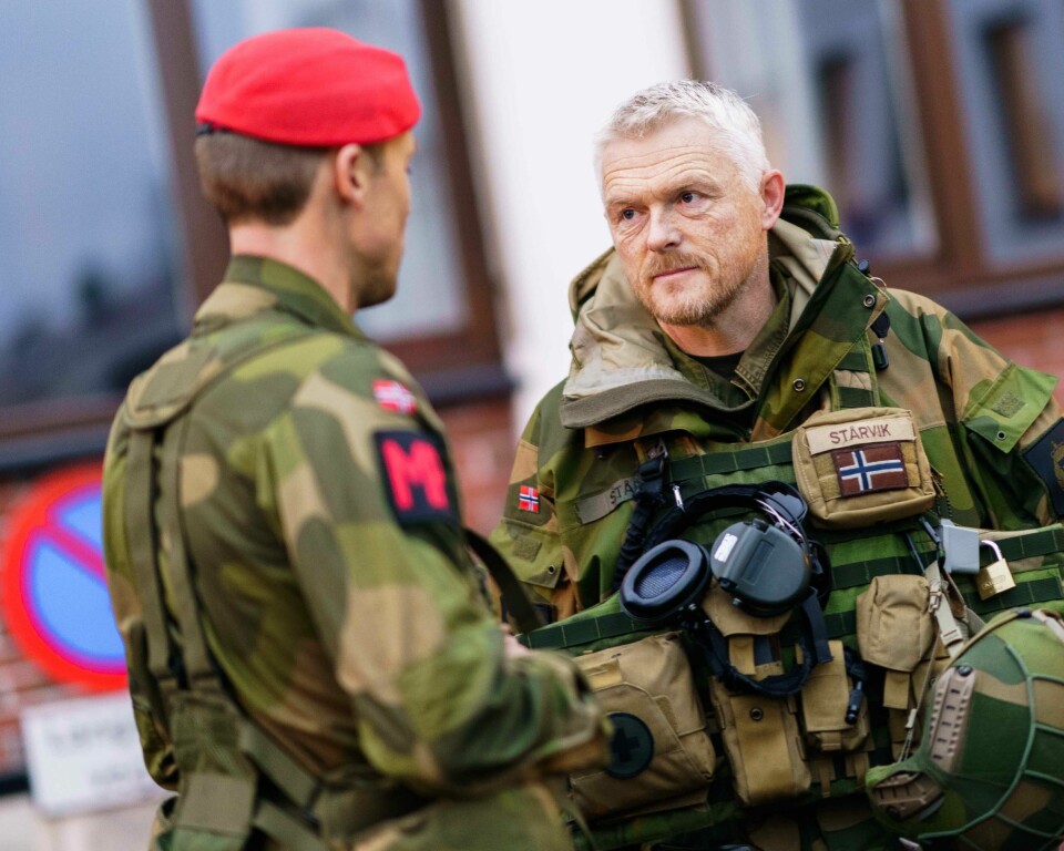 Trident Juncture: Tore Ketil Stårvik og HV-05 bidro under Nato-øvelsen i fjor\n(Foto: Samuel Andersen/Forsvaret).