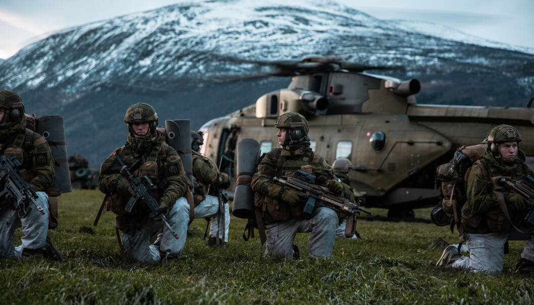 Det er oppsiktsvekkende at oberstløytnant Tormod Heier ikke er bedre kjent med Natos forsvarsplaner, skriver viseadmiral Elisabeth Natvig. Dette bilde er fra Nato-øvelsen Trident Juncture i Norge. Det er oppsiktsvekkende at oberstløytnant Tormod Heier ikke er bedre kjent med Natos forsvarsplaner, skriver viseadmiral Elisabeth Natvig. Dette bilde er fra Nato-øvelsen Trident Juncture i Norge.