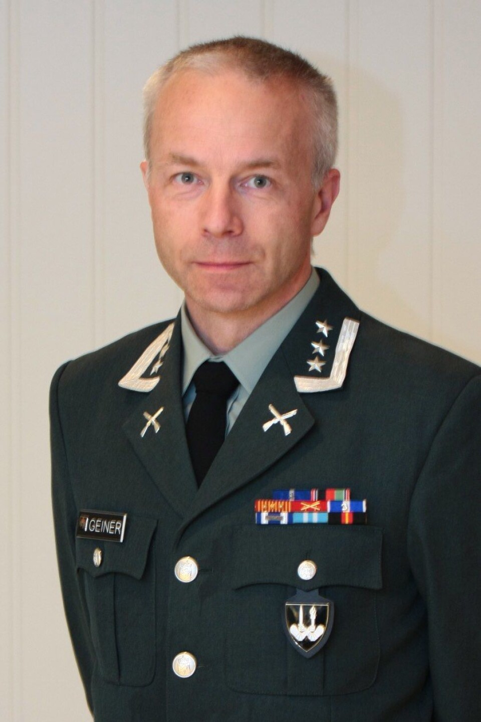 Oberst Jan Frederik Geiner (Foto: privat).