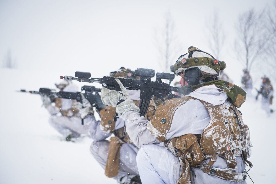 Brigaden til storøvelse i Nord-Sverige