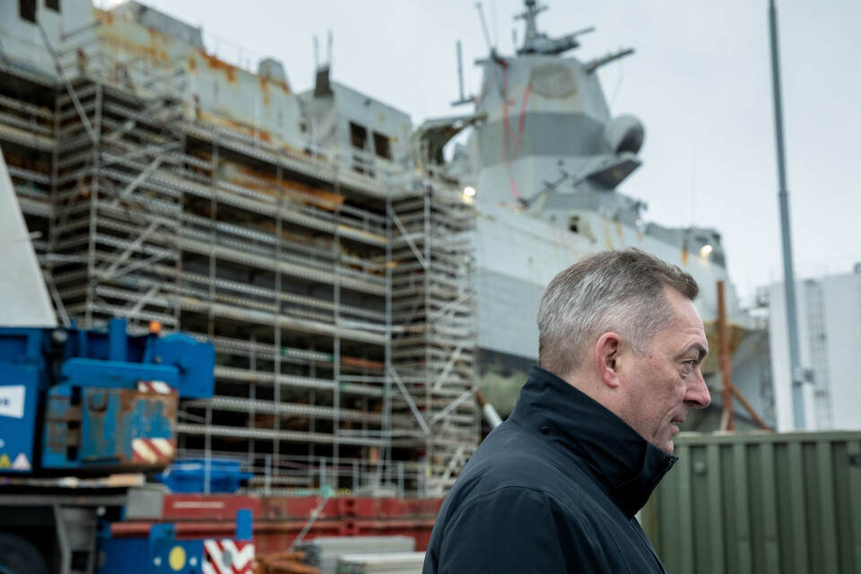 Avhendes: Regjeringen har konkludert at de skal avhende KNM Helge Ingstad (Foto: Eivind Senneset/Forsvarets forum).
