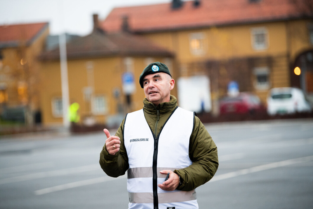 Prisvinner: Oberstløytnant Per Inge Ohrstrand vant Beredskapsprisen 2018 i forsvarsrelatert sektor (Foto: Ylva Seiff Berge/Forsvarets forum). Prisvinner: Oberstløytnant Per Inge Ohrstrand vant Beredskapsprisen 2018 i forsvarsrelatert sektor (Foto: Ylva Seiff Berge/Forsvarets forum).