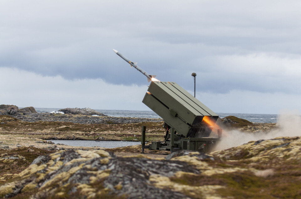 NASAMS-radar oppdateres