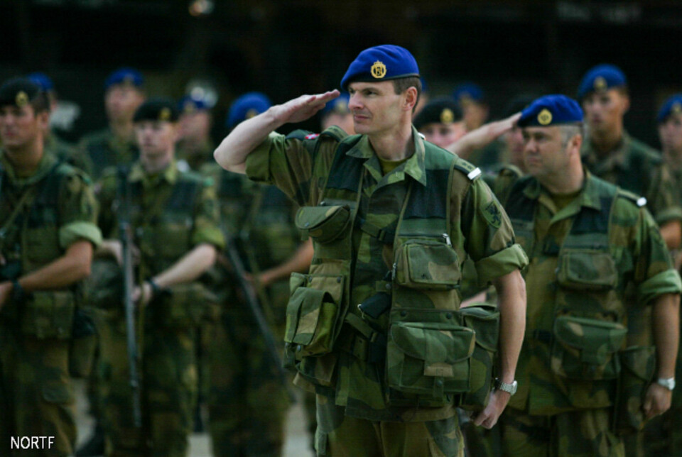 Aril Brandvik var den siste norske bataljonssjefen i Kosovo. FOTO: NORTF