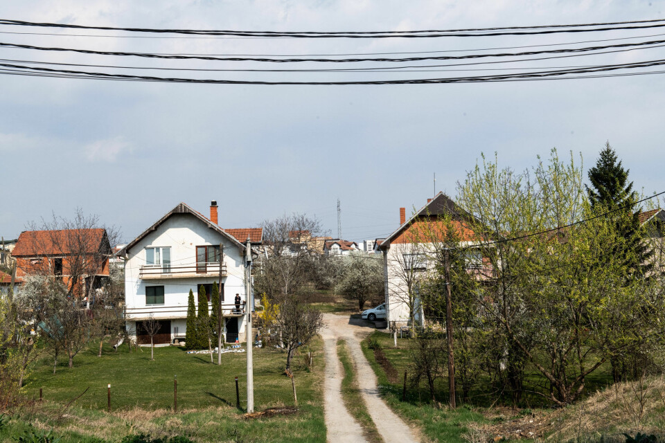 Landsbyen Caglavica 15 år etter opptøyene som krevde flere liv.