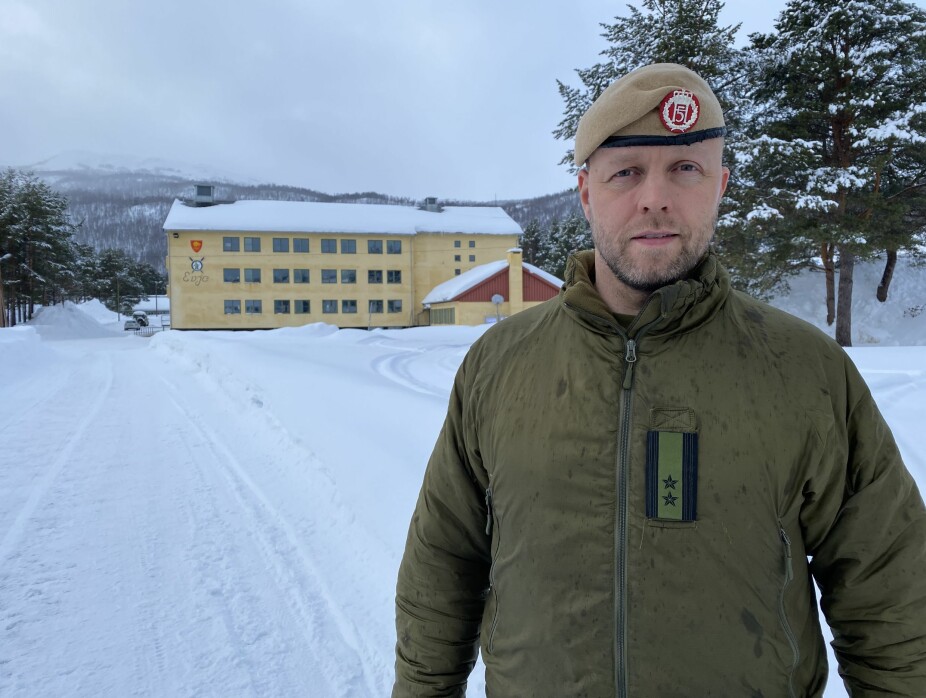 Oberstløytnant Erling Nervik er kommunikasjonssjef i Hæren.