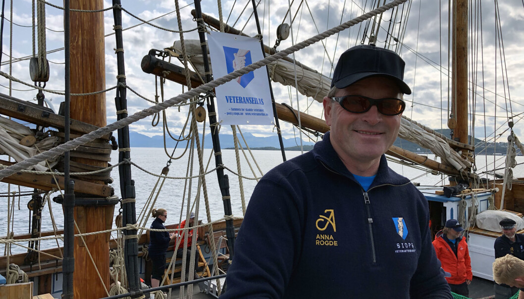 Jan-Edgar Nilsen er prosjektleder for veteranseilaset. Jan-Edgar Nilsen er prosjektleder for veteranseilaset.