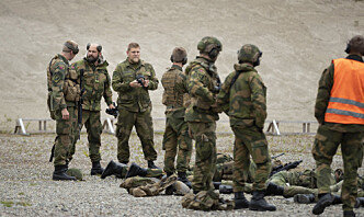 160 rekrutter rykker inn for trening på Porsangmoen