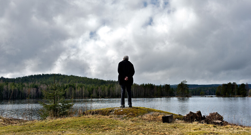 I 2012 fikk Åge Aulie loset veteranforeningen til grenselosene i havn. Her fra et vann ved svenskegrensa. Arkivoto: Arne Flaaten I 2012 fikk Åge Aulie loset veteranforeningen til grenselosene i havn. Her fra et vann ved svenskegrensa. Arkivoto: Arne Flaaten