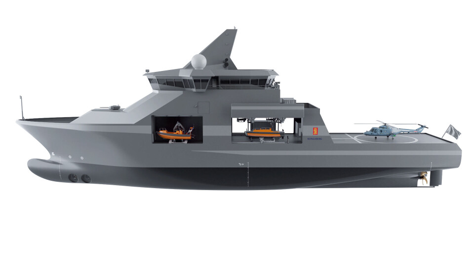 Nytt multirollefartøy kan styrke Sjøforsvaret