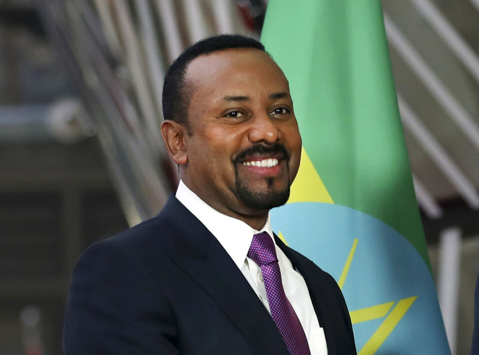 Abiy Ahmed får Nobels fredspris for 2019