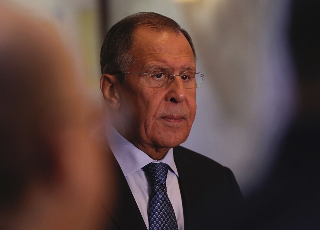 Russlands utenriksminister Sergej Lavrov landet i Kirkenes torsdag kveld. Russlands utenriksminister Sergej Lavrov landet i Kirkenes torsdag kveld.
