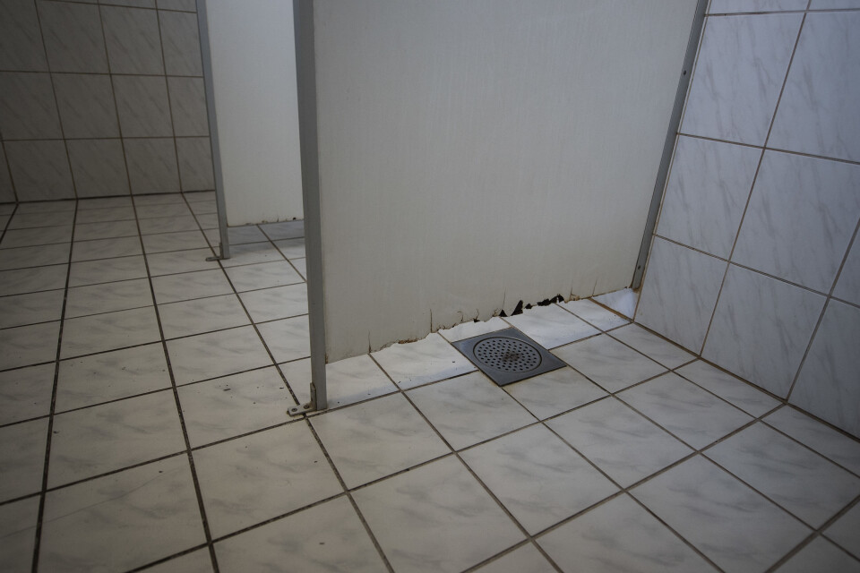 Soldatene på Rygge håper på bedre sanitærforhold når mannskapskasernen er renovert. Foto: Soldatnytt.