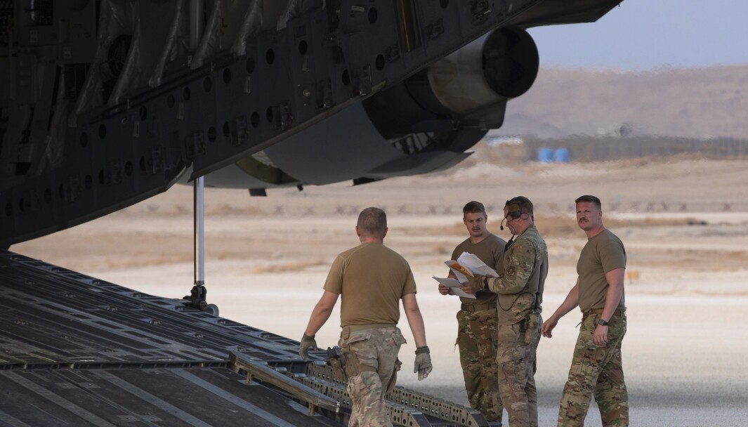 Den amerikanske innsatsen i Syria trappes opp igjen. Bildet er fra 2019. Den amerikanske innsatsen i Syria trappes opp igjen. Bildet er fra 2019.