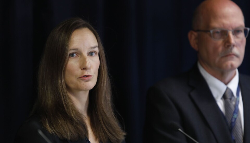 HAVARIKOMMISJONEN: Ingvild Ytrehus er direktør for Havarikommisjonens avdeling for vei- og landforsvar. De er på Setermoen for å foreta innledende undersøkelser.