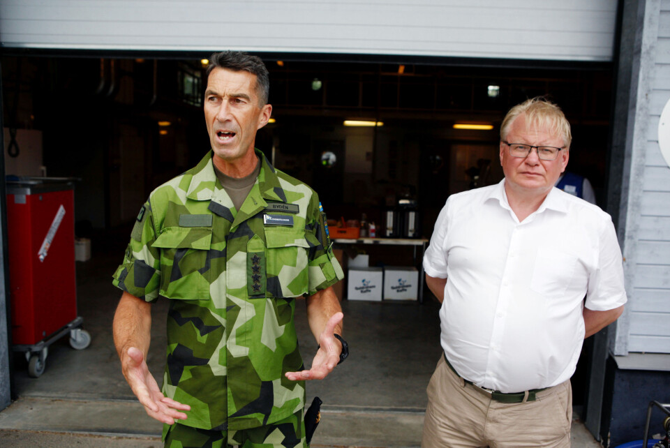 Svensk forsvarskrangel blusser opp igjen