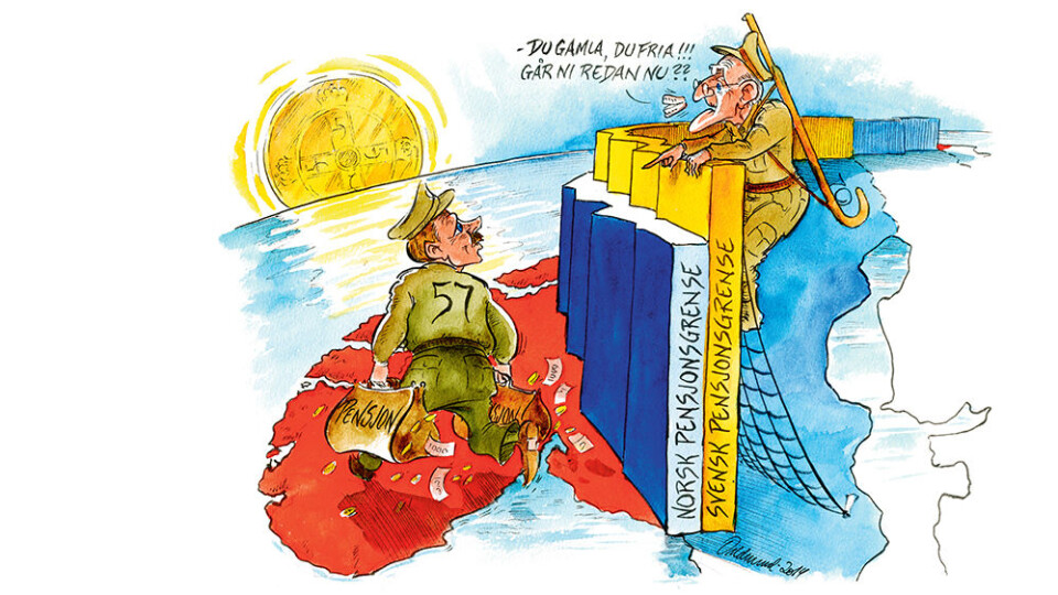 Julekalender dag 14: For gammel for Forsvaret