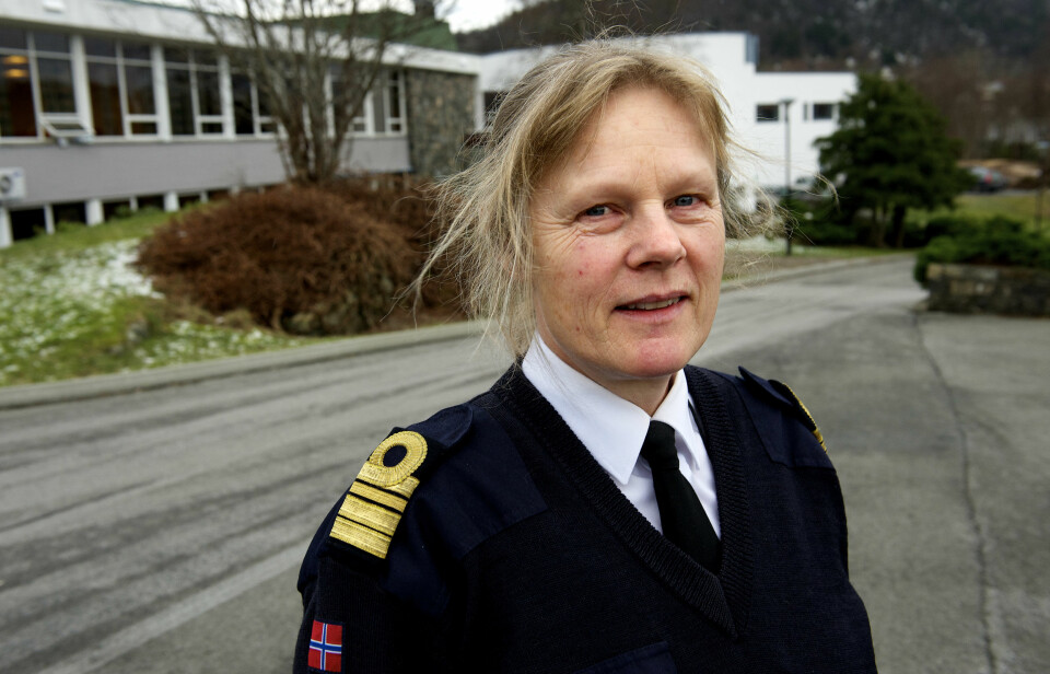 Heidi Krøke (52) er kommandørkaptein i Sjøforsvaret.