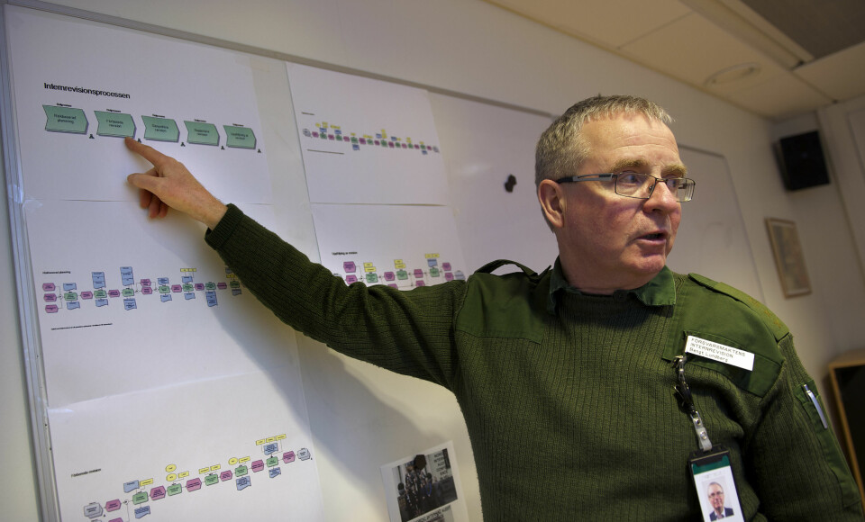 Bengt Lungberg (62) jobber i det svenske forsvarets internrevisjon.