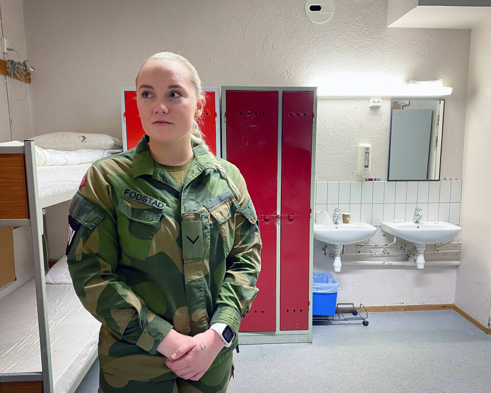 HTV: Sanne Høgbakken Fodstad er hovedtillitsvalgt for soldatene i Hæren. Hun sier det er set er stor forskjell på kasernene fra leir til leir. Foto: Jonny Karlsen/Forsvarets forum