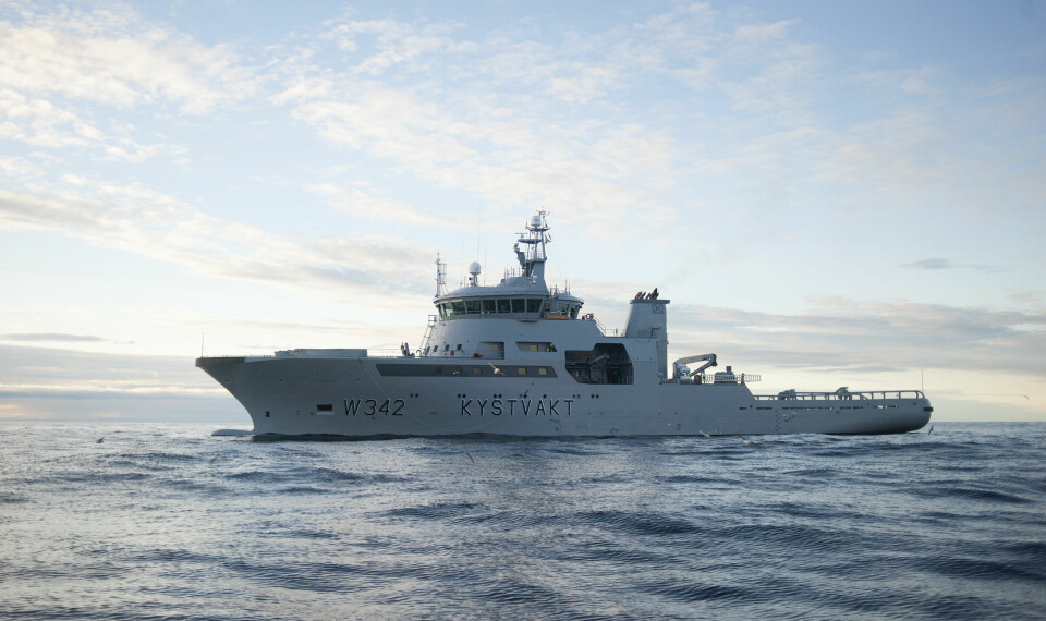 Det forrige fartøyet som ble tatt inn i Kystvakten, var KV «Sortland» i 2010. Hun er ett av tre skip i Barentshav-klassen. De inngår også  i slepeberedskapen.
