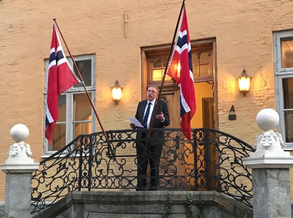 Gamle Krigsskolen overlevert til Forsvarsbygg for salg