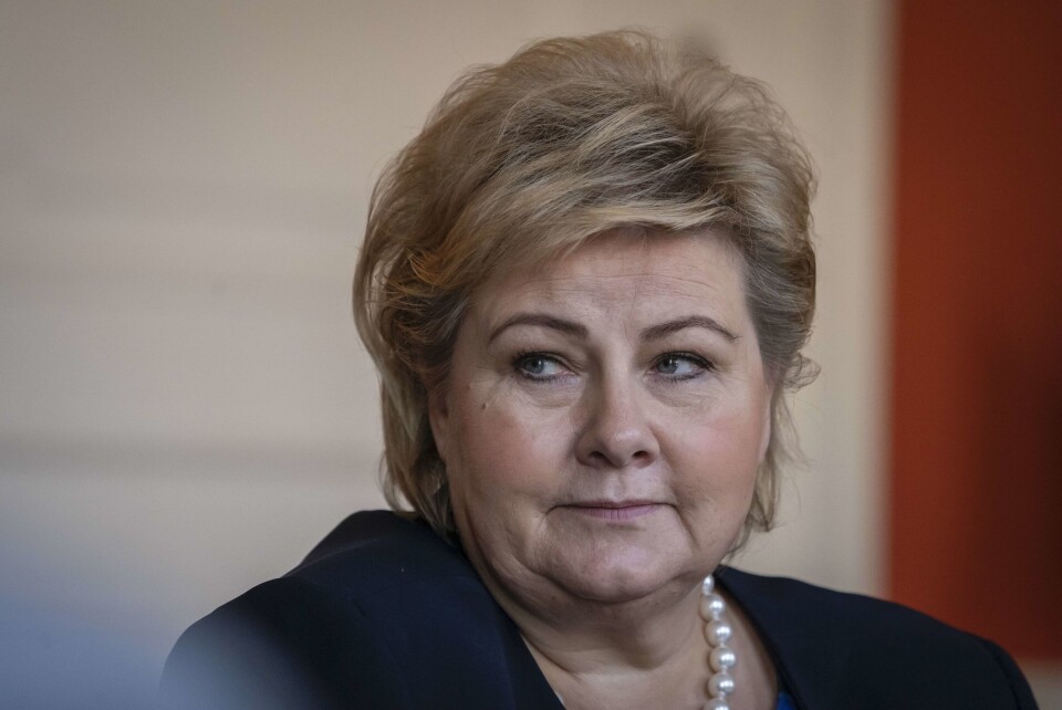 Erna Solberg om Irans angrep: – Dette viser at det er en opptrapping