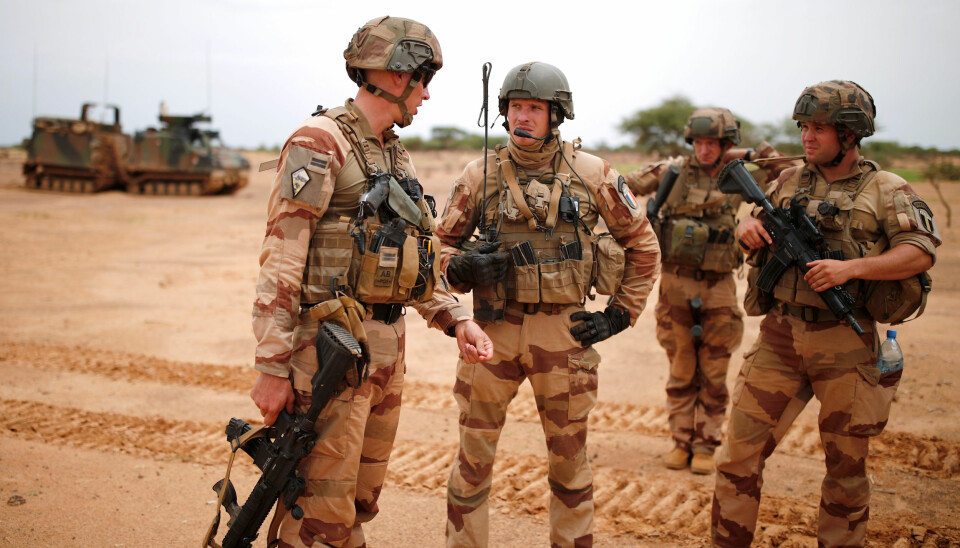 Franske soldater i operasjon Barkhane. Frankrike og FN lover at operasjonene i Mali fortsetter.