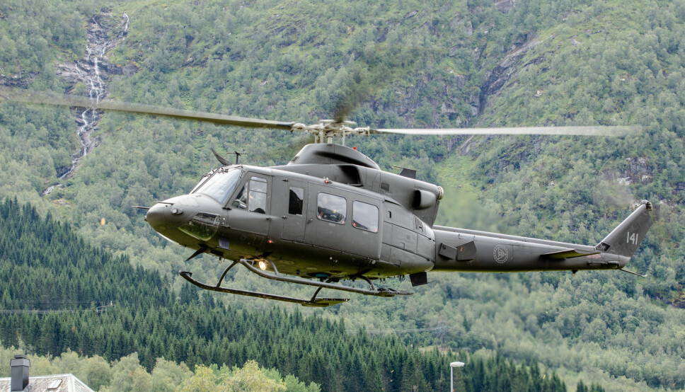 Helikopter av typen Bell 412 har hittil støttet Hæren i Bardufoss. Fremover skal det også være dedikert helikopterstøtte til Hæren.