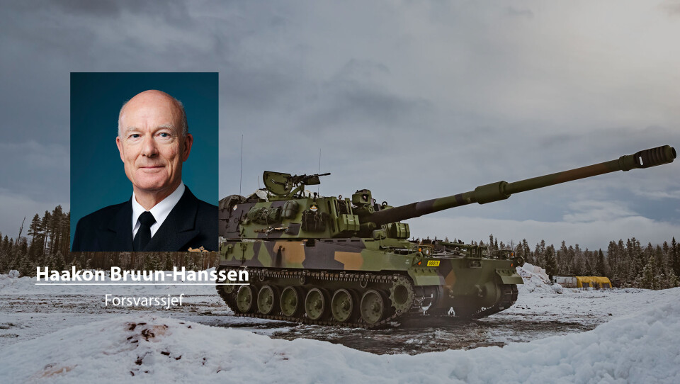 Forsvarssjefen: – Synlig, tilgjengelig og moderne