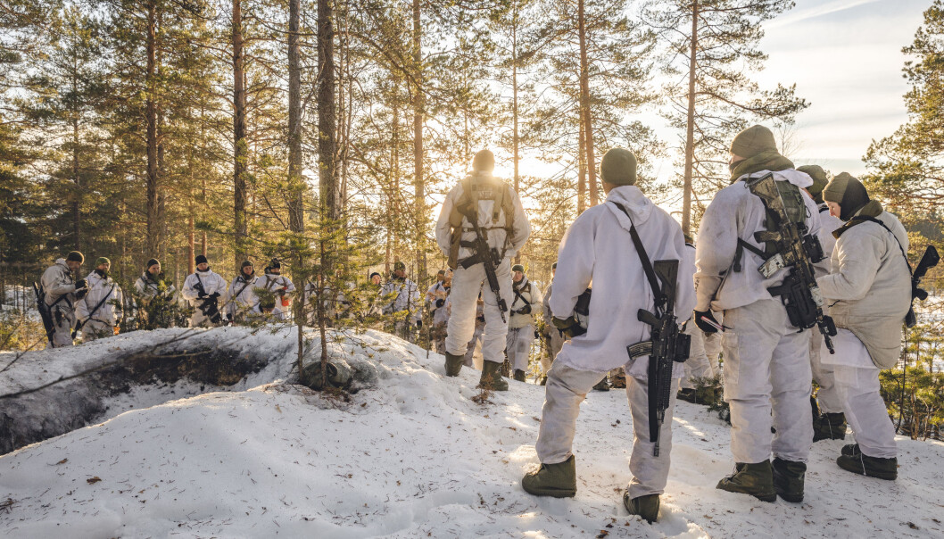 KOL legger vekt på årsakene til at man har særaldersgrenser i Forsvaret: Belastende arbeid og krav til fysisk og psykisk skikkethet. Dette bildet er fra et lagførerkurs på Terningmoen i januar i år. KOL legger vekt på årsakene til at man har særaldersgrenser i Forsvaret: Belastende arbeid og krav til fysisk og psykisk skikkethet. Dette bildet er fra et lagførerkurs på Terningmoen i januar i år.