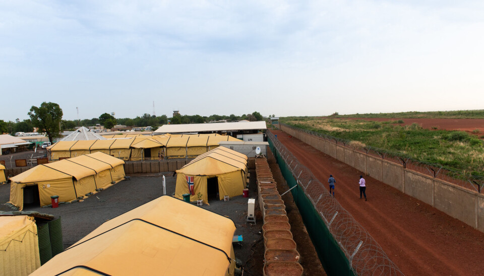 Den norske basen i Mali «Camp Bifrost».