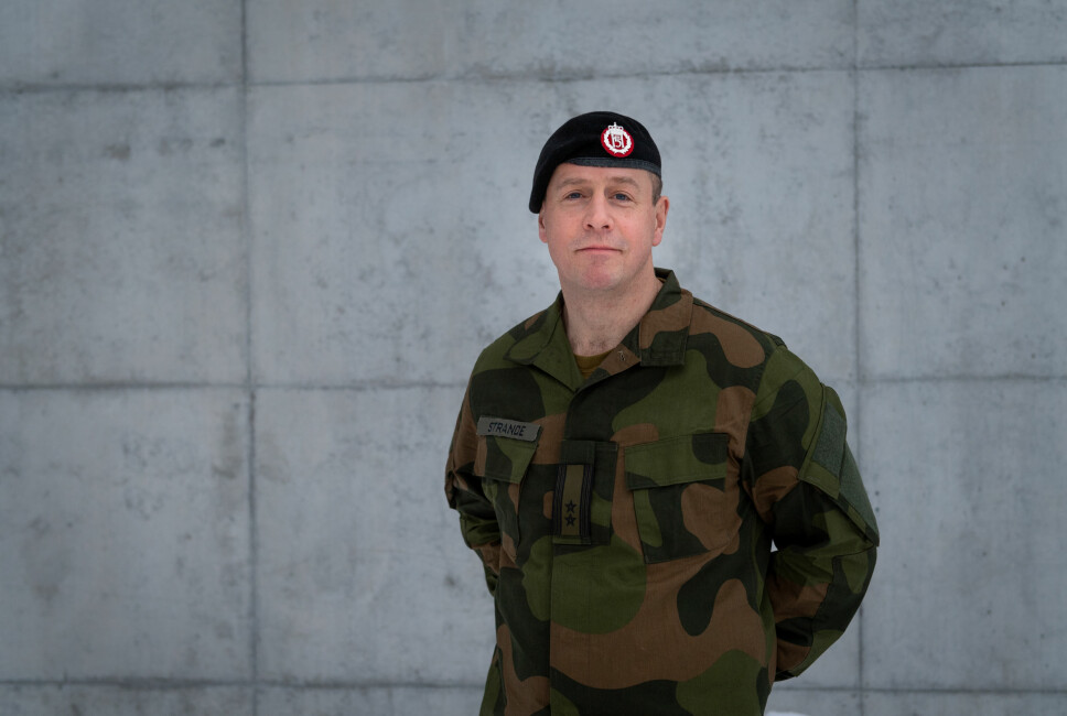 Oberstløytnant Per Espen Strande er sjef for Etterretningsbataljonen.